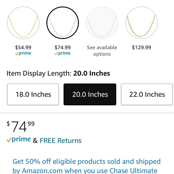 7 gold chains huge gold lot!! - Picture 4 of 16